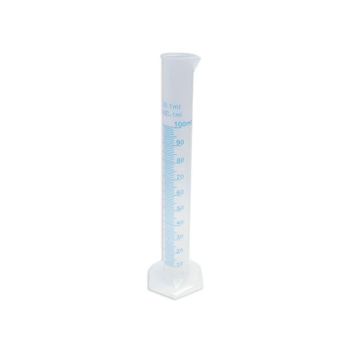 100ml Polypropylene Measuring Cylinder with 1ml Graduations