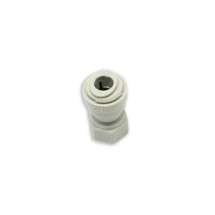 FEMALE ADAPTOR – 5/16” TUBE X 7/16-20 UNF (V TYPE).