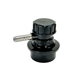 Low Profile Liquid Disconnect 6mm Combibarb (Black)