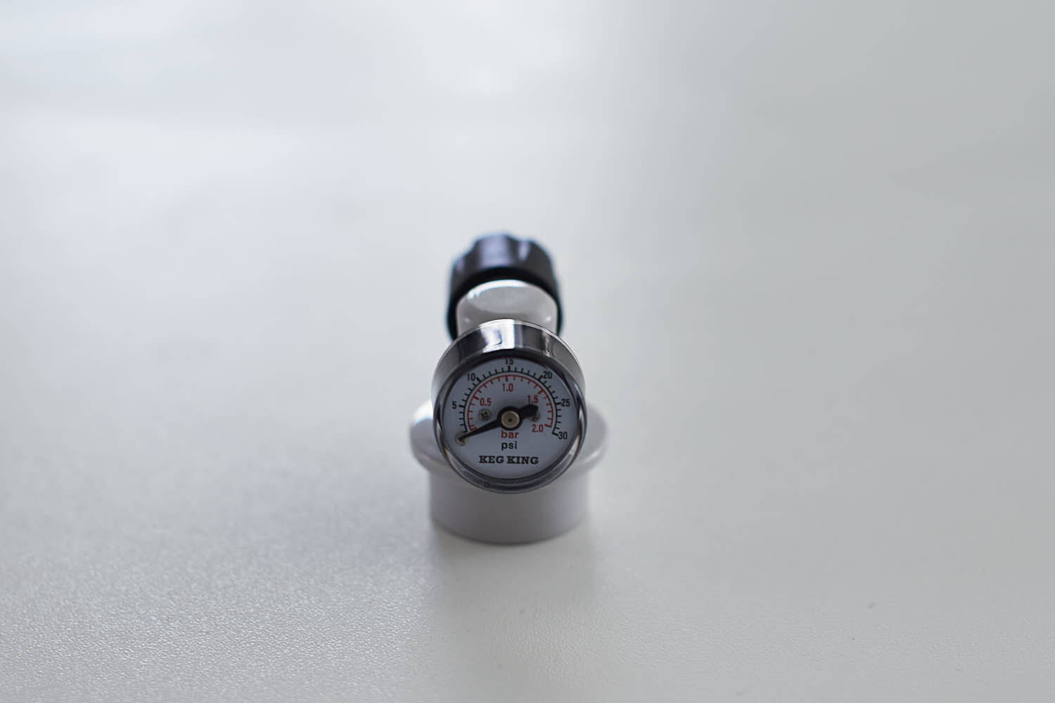 Keg King Spundy spunding valve front view.