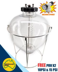 Keg King Apollo Fermenter 30L Pressure Fermenter Snub Spundy