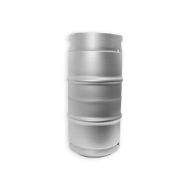 30L Threaded Stainless Keg - (No Spear) full view