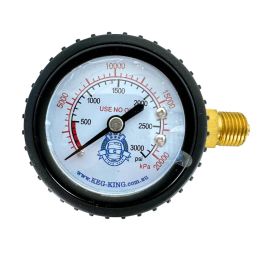High Pressure Gauge 0 - 3000psi