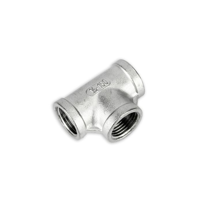 Stainless Tee with Internal 1/2 BSP Thread