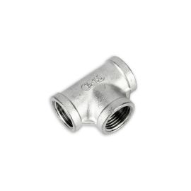 Stainless Tee with Internal 1/2 BSP Thread