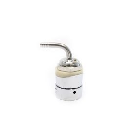 Stainless Short Shank with Nut, Tail and Collar full view