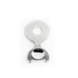 Decal Holder 73mm Chrome full view