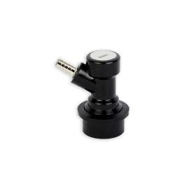 Premium Barbed Liquid Ball Lock Disconnect (Black)