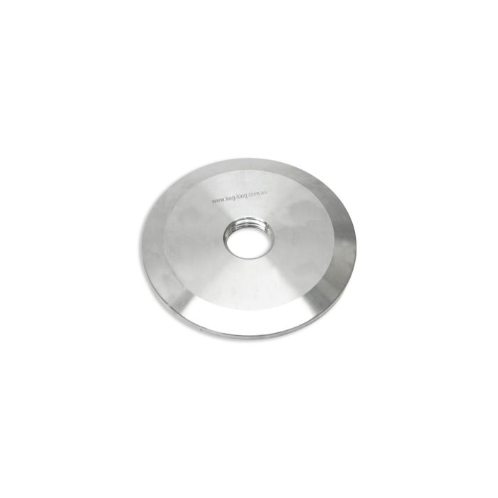 3 inch tri clover end cap 1/2F - Normal