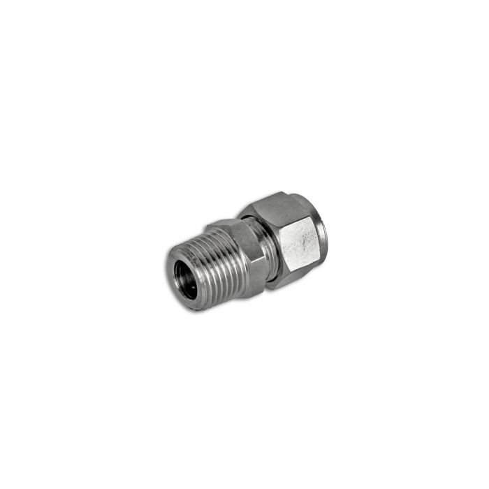12mm Stainless Compression Fitting to 1/2 inch BSP Male