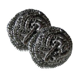 Stainless Steel Scrubbers - Pack of 2