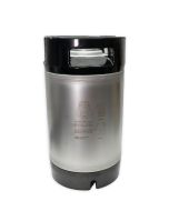 9.5L ball lock corny keg full  view 