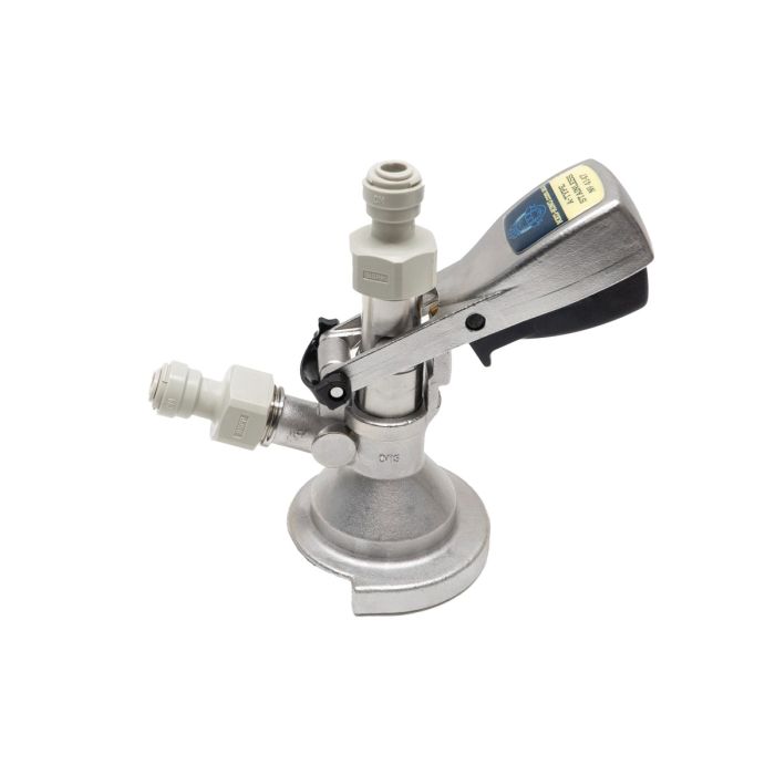 A-Type Keg Coupler with Push-in Fittings