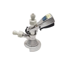 A-Type Keg Coupler with Push-in Fittings