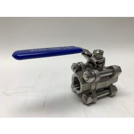 Ball Valve - Three Piece - 1/2inch Female to 1/2inch Female