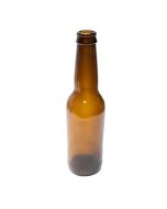 330ml Amber Glass Long Neck Beer Bottles x24
