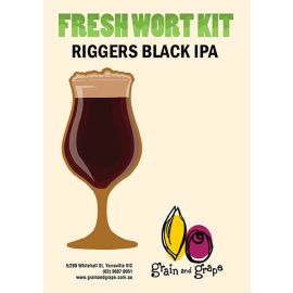 Black IPA Artisan Ale Grain & Grape Fresh Wort Kit