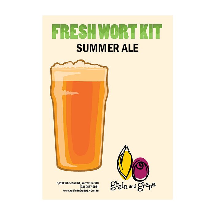 Summer Ale Artisan Ale Grain & Grape Fresh Wort Kit