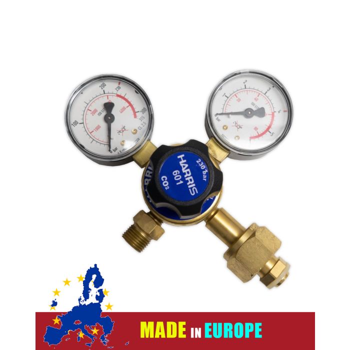 Regulator Harris 601 Twin Gauge 0-400kpa