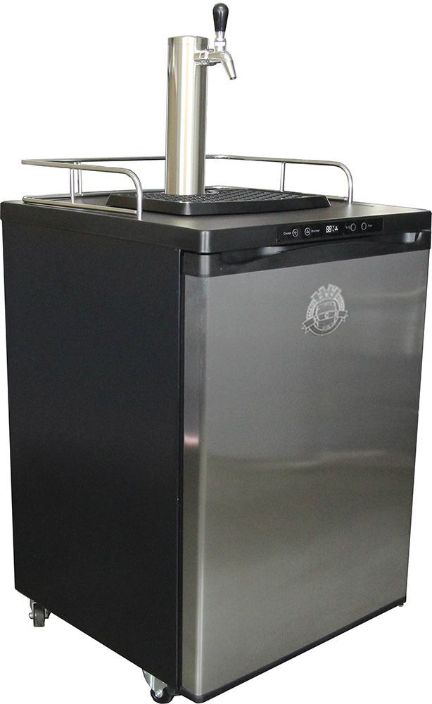 Kegerator KegMaster beer on tap at home