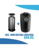 Keg King Keg Ball Lock With Insulated Jacket