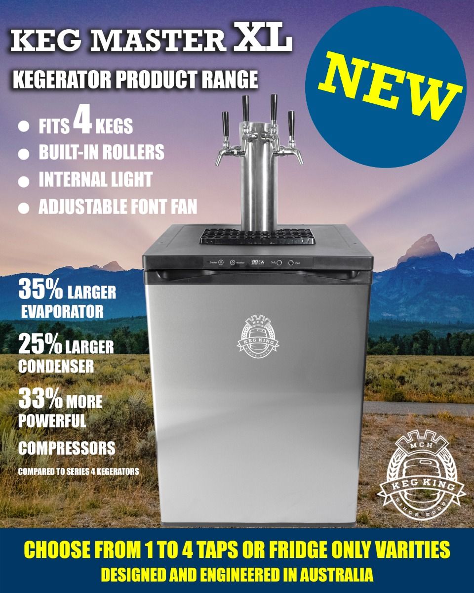 KegMaster Premium cover picture with selling points.