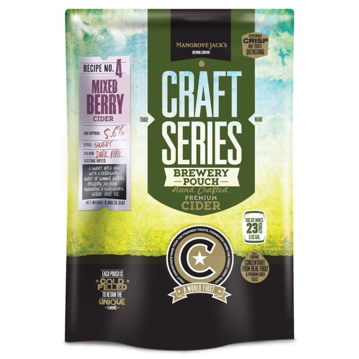 Mangrove Jack's Craft Series Mixed Berry Cider 2.4kg