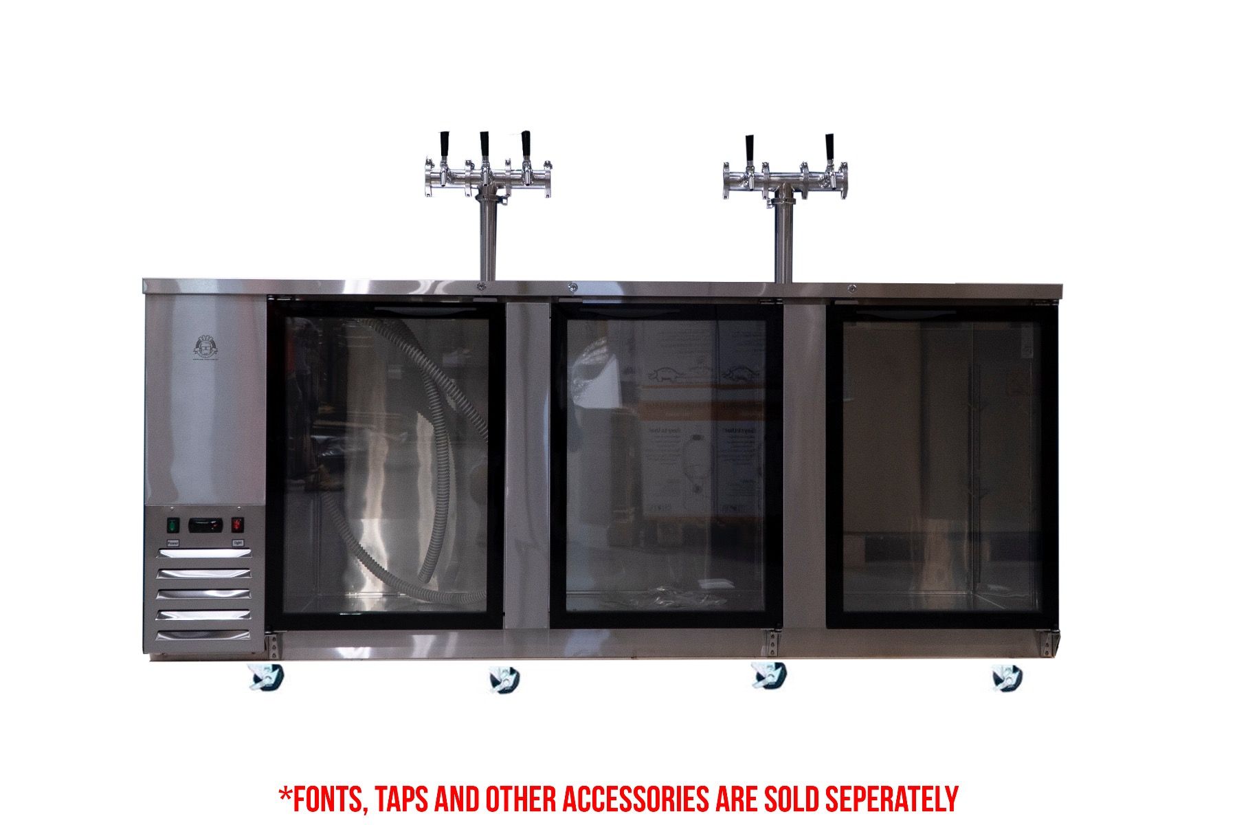 commercial grade keg bar fridge
