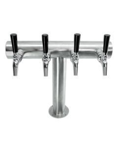 UltraT FasTap Beer Font Tower with Four Taps