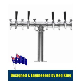 Quadruple Tap Modular Beer Font Tower
Design and Engineered by Keg King