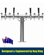 Quadruple Tap Modular Beer Font Tower
Design and Engineered by Keg King