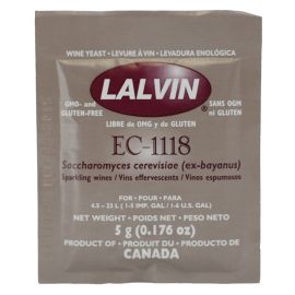 Lalvin EC 1118 Wine & Champagne Yeast