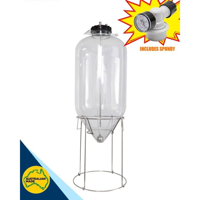 Unitank pressure fermenter made in australia with spunding valve