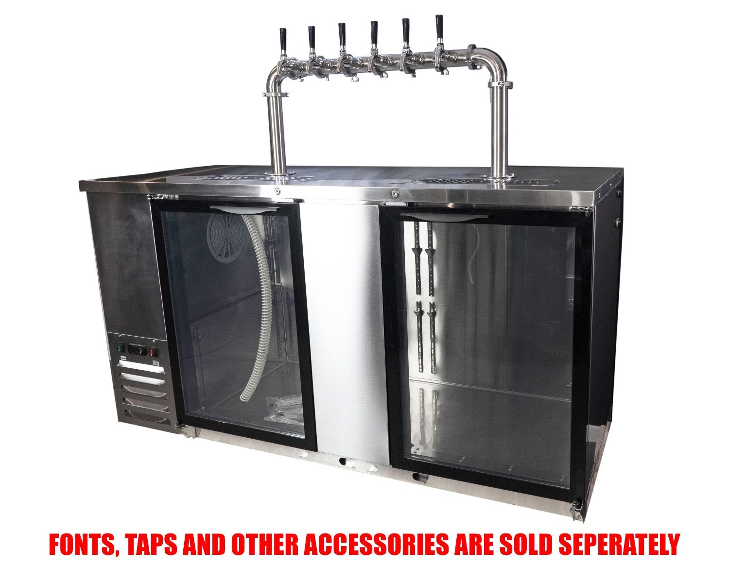 commercial grade keg bar fridge