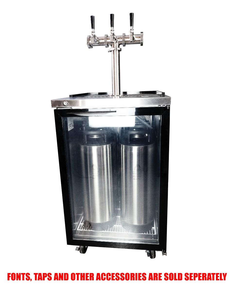 commercial grade keg bar fridge