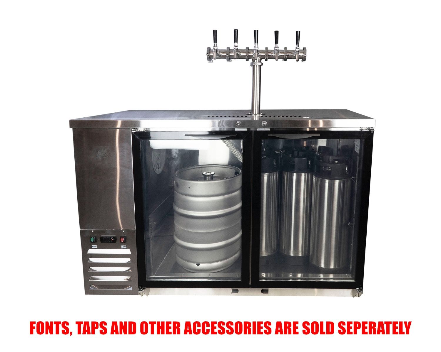 commercial grade keg bar fridge