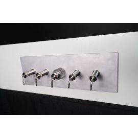 Tap Bank Back Plate - Aluminium