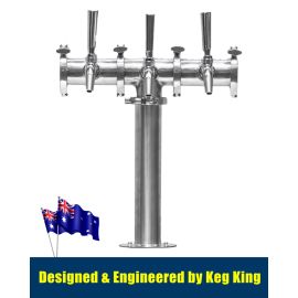 Triple Tap Modular Beer Font
Design & Engineered by Keg King