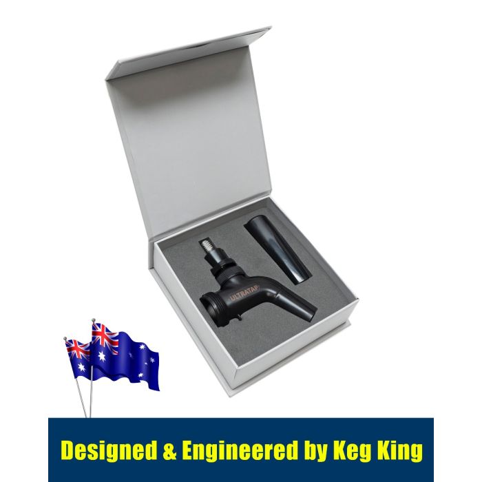 Black ultratap beer tap full package image
