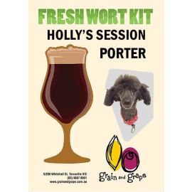 Holly’s Session Porter Artisan Ale (Grain & Grape) Fresh Wort Kit