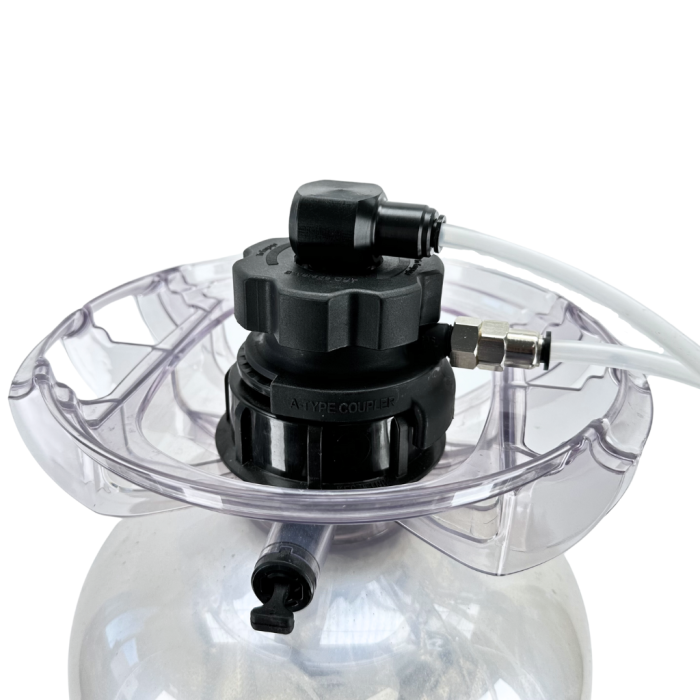 Low Profile Plastic Coupler A Type With Low Profile Push In Fitting