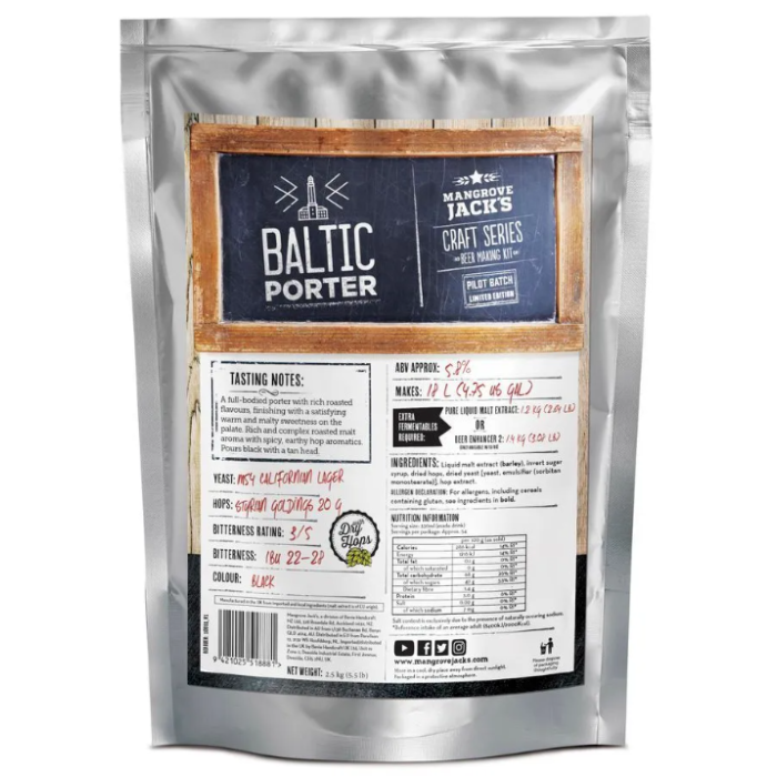 Mangrove Jack's Craft Series Baltic Porter 2.5kg (LE)