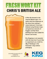 Chris' British Pale Ale Artisan Ale Grain & Grape Fresh Wort Kit