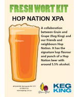 Hop Nation XPA Fresh Wort Artisan Ale Grain & Grape Fresh Wort Kit