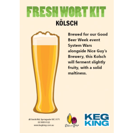 Kolsch Artisan Ale Grain & Grape Fresh Wort Kit