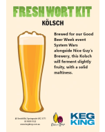 Kolsch Artisan Ale Grain & Grape Fresh Wort Kit