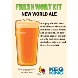 New World Ale Artisan Ale Grain & Grape Fresh Wort Kit