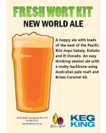 New World Ale Artisan Ale Grain & Grape Fresh Wort Kit