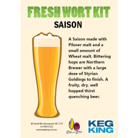 Saison Artisan Ale Grain & Grape Fresh Wort Kit