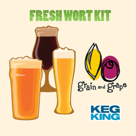One Percenter  Grain & Grape Fresh Wort Kit